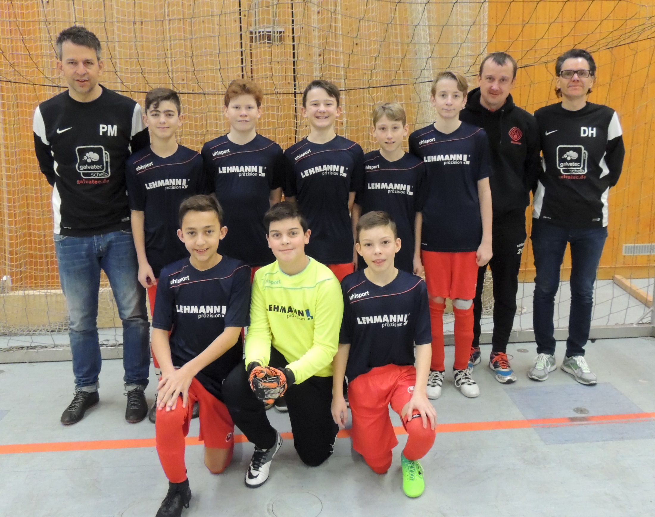 Die D2-Jugend beim Fler-Cup in Schiltach