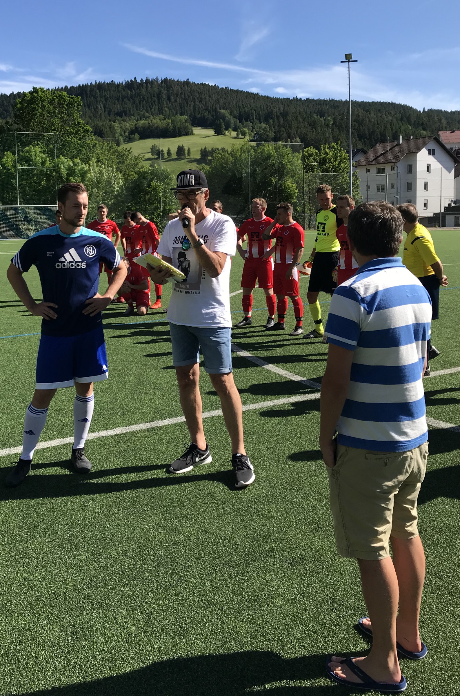 Ehrungen beim letzten Heimspiel gegen Hardt (08.06.2019)