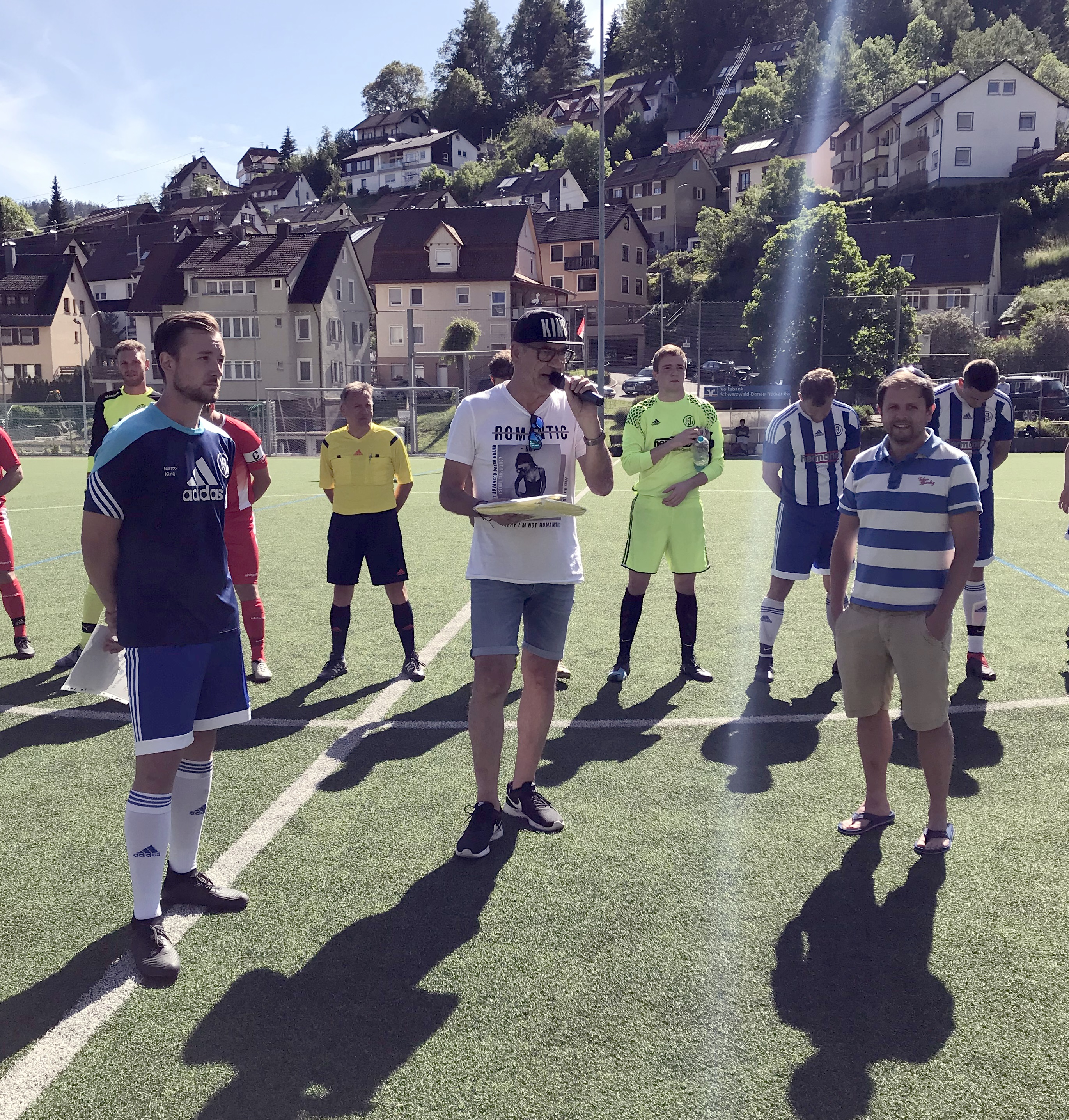 Ehrungen beim letzten Heimspiel gegen Hardt (08.06.2019)
