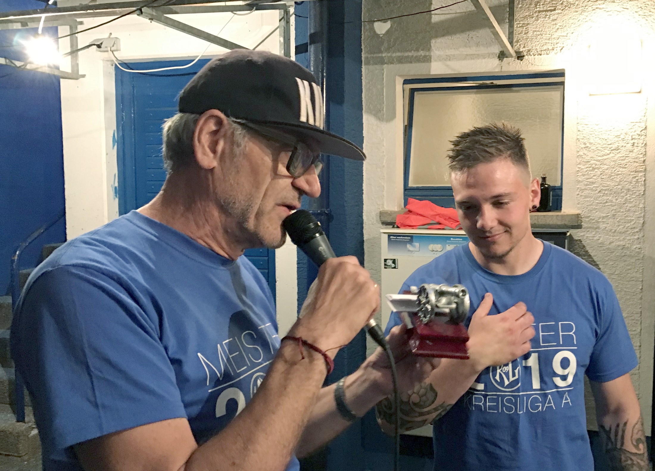 Ehrungen beim letzten Heimspiel gegen Hardt (08.06.2019)