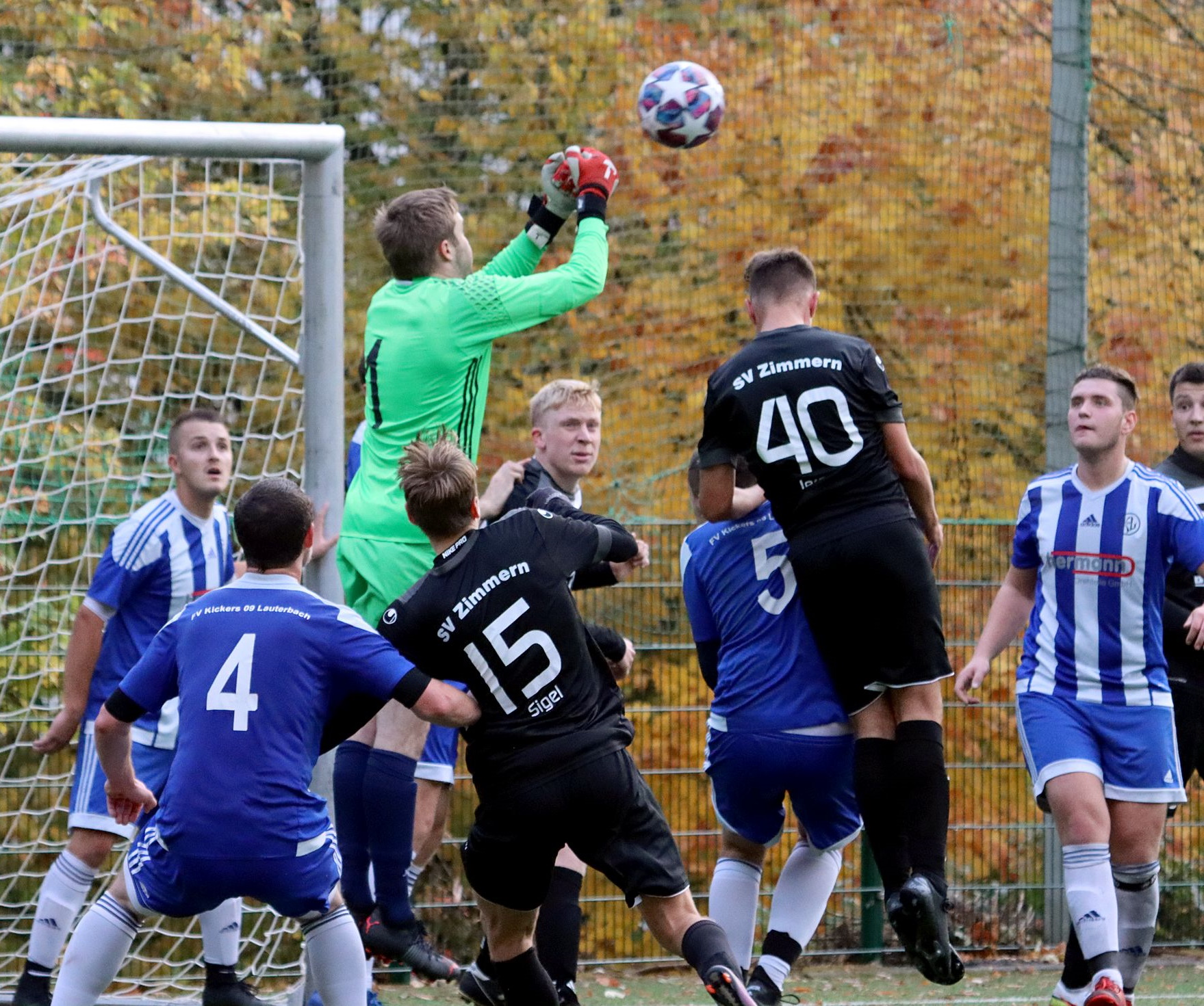 3:3 Unenstcheiden der 1.Mannschaft gegen Zimmern II (30.10.2021)