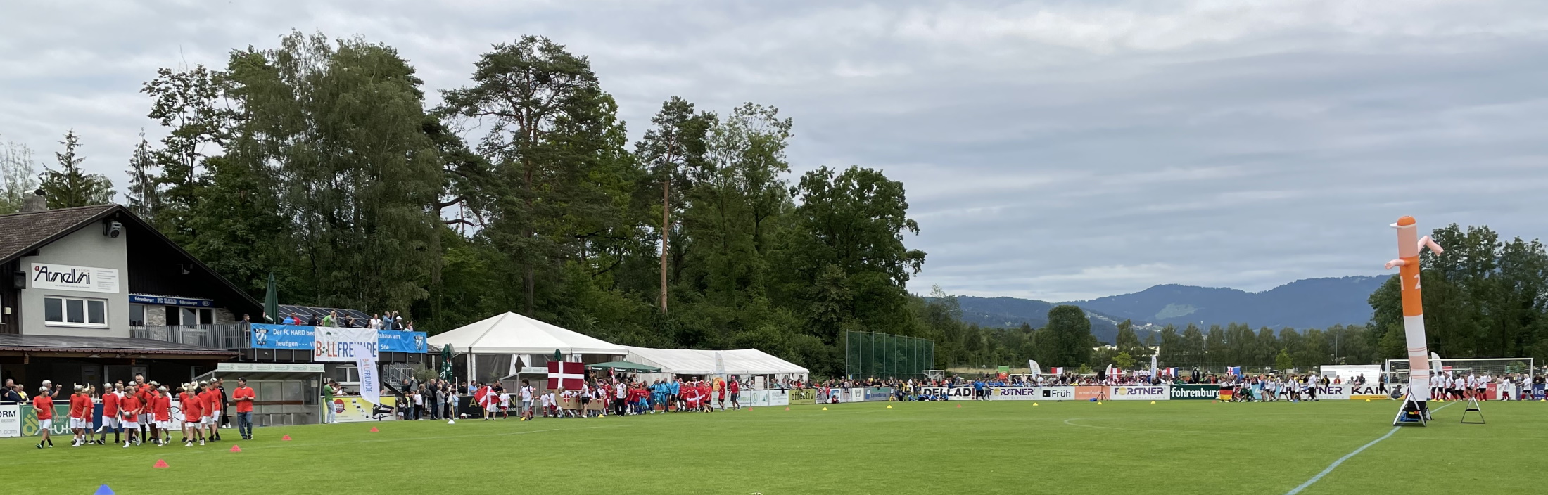 Erffnungsfeier des Bodensee-Cups in Hard