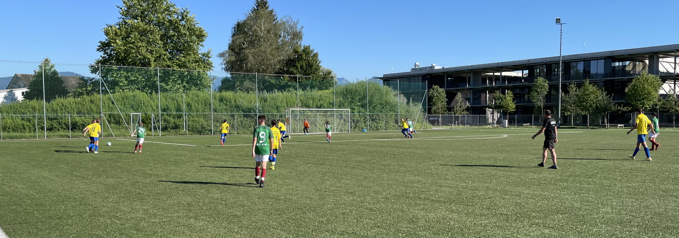 C-Jugend bei der Mini-WM in Hard