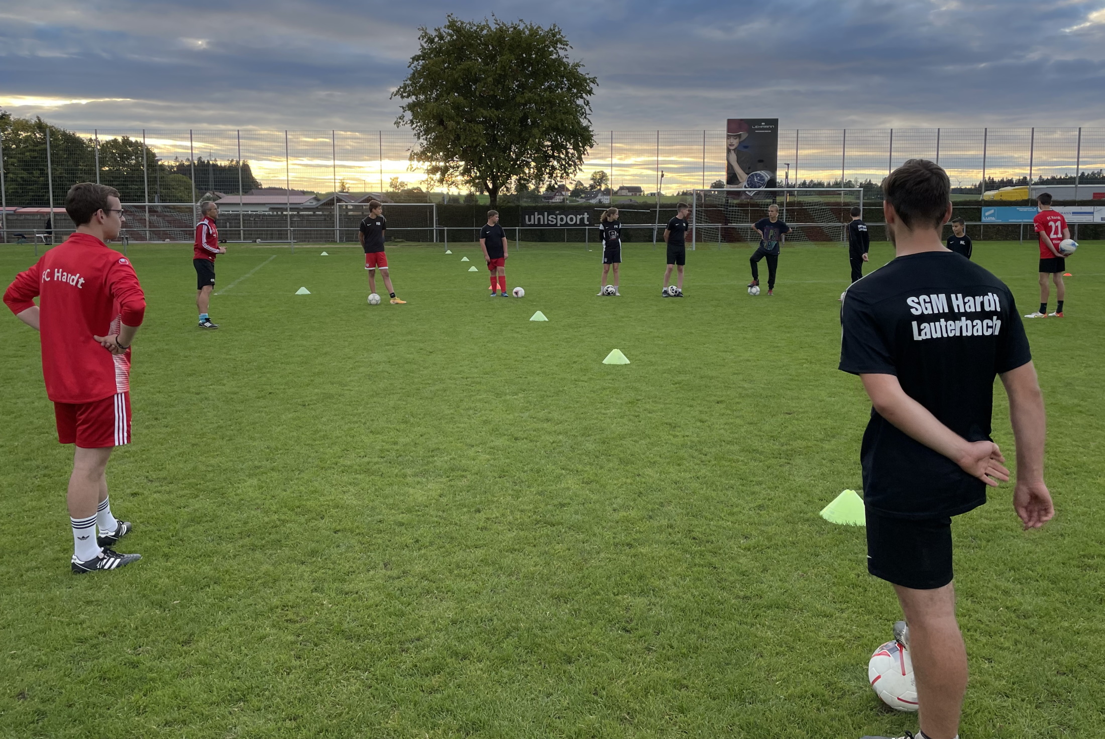 Trainingseinheit mit wfv Instruktor Carsten Gaiser