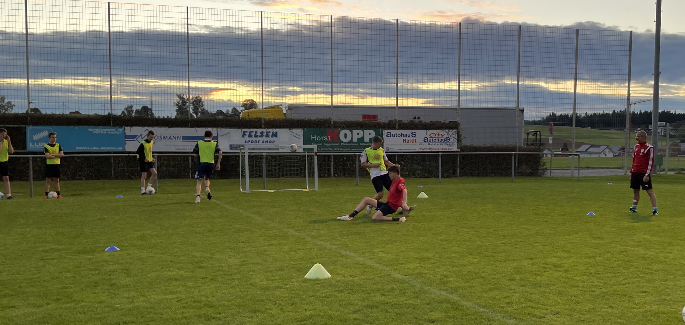 Trainingseinheit mit wfv Instruktor Carsten Gaiser