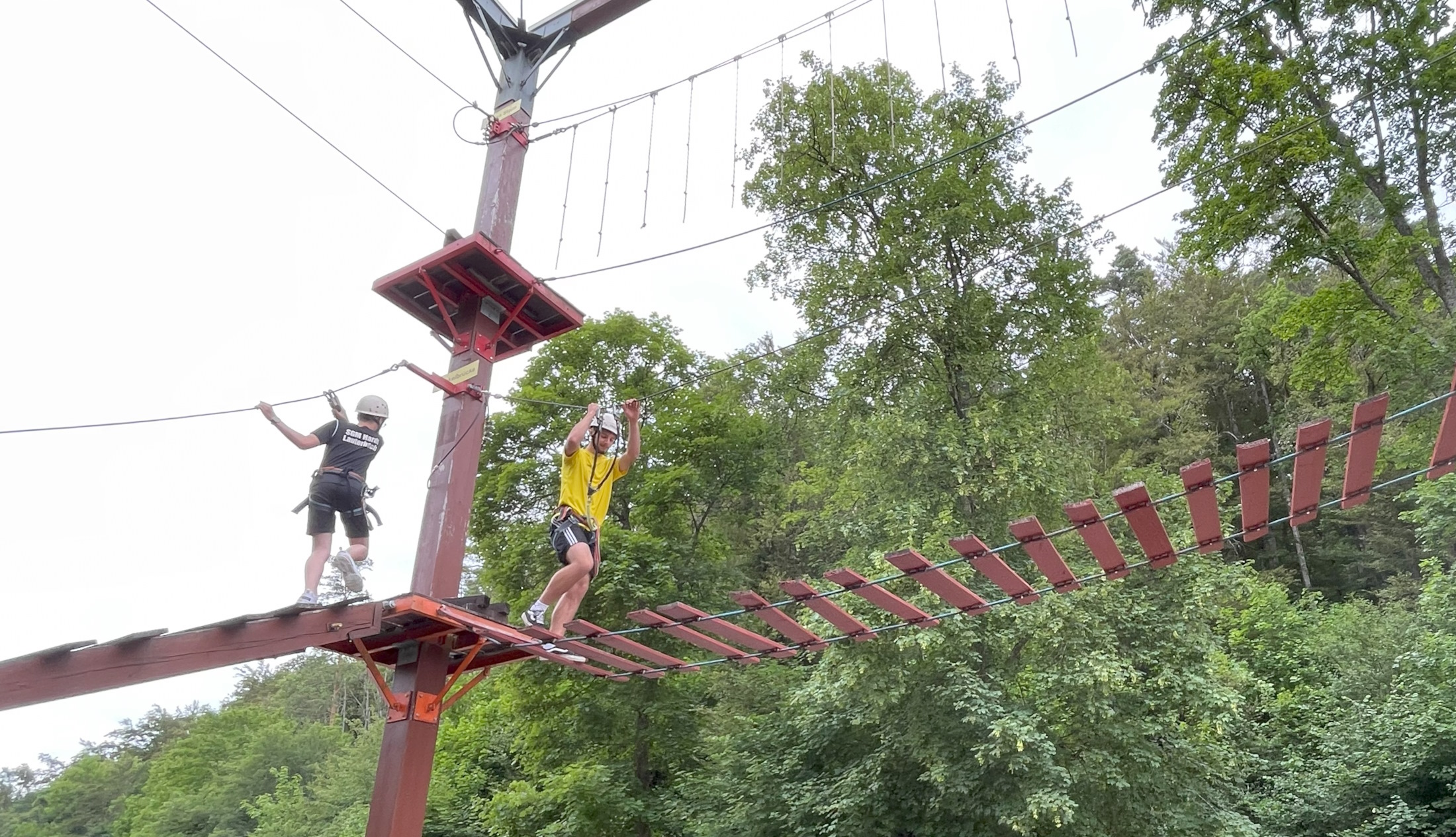 Rundenabschluss Kletterpark Erpfingen