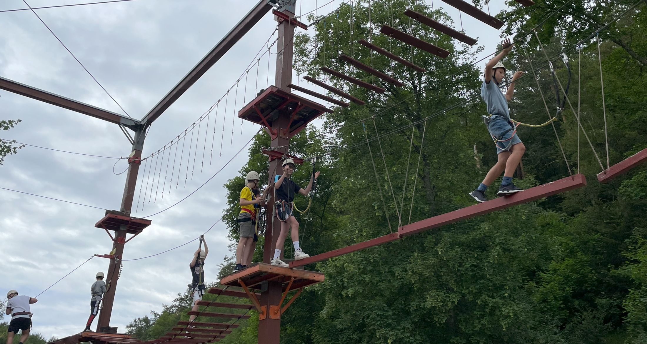 Rundenabschluss Kletterpark Erpfingen