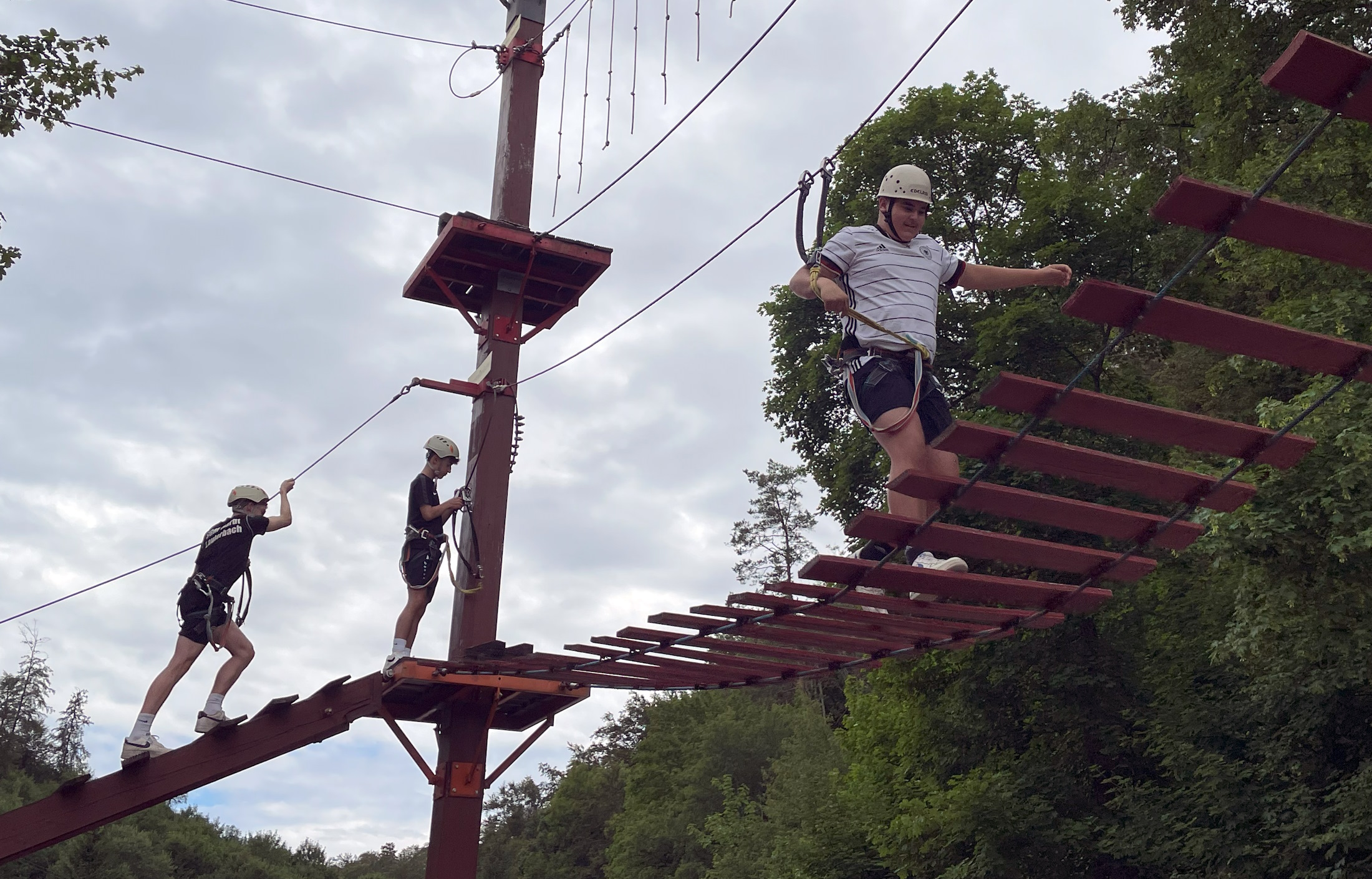 Rundenabschluss Kletterpark Erpfingen