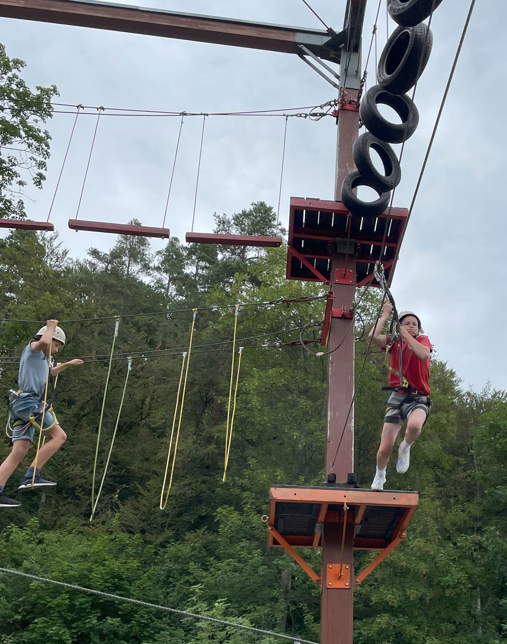 Rundenabschluss Kletterpark Erpfingen