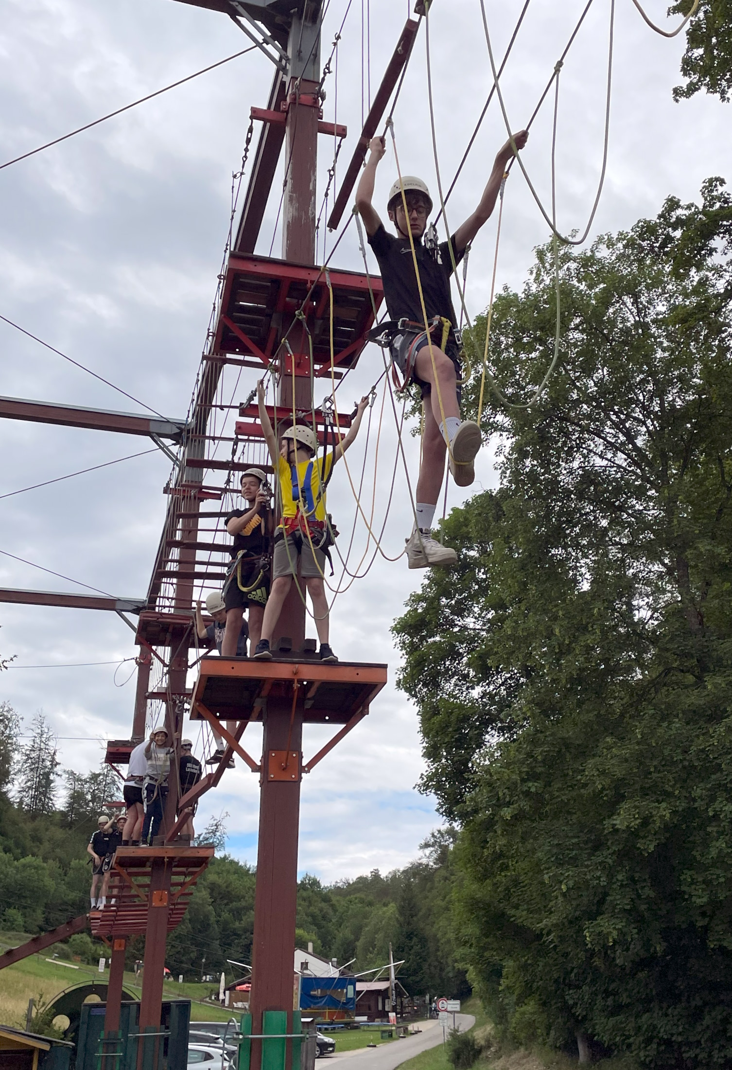 Rundenabschluss Kletterpark Erpfingen