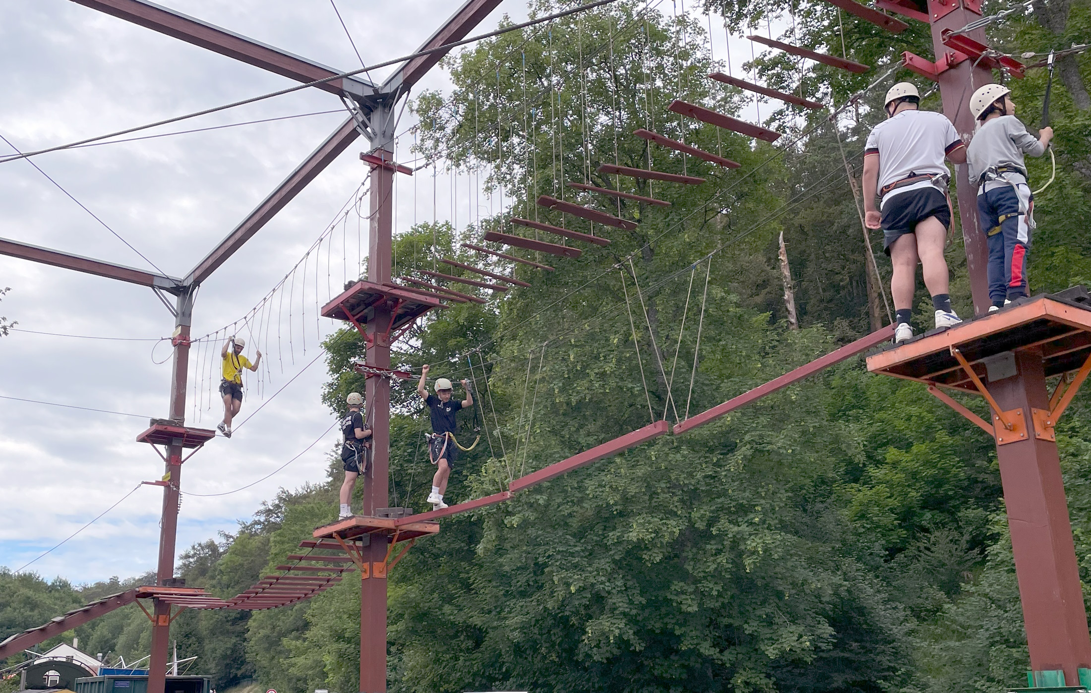 Rundenabschluss Kletterpark Erpfingen