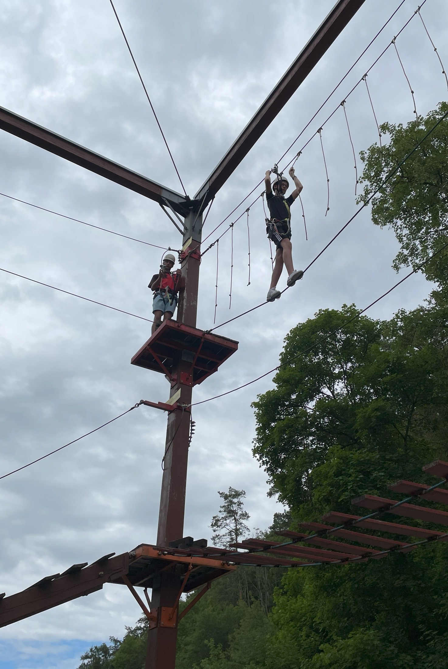 Rundenabschluss Kletterpark Erpfingen