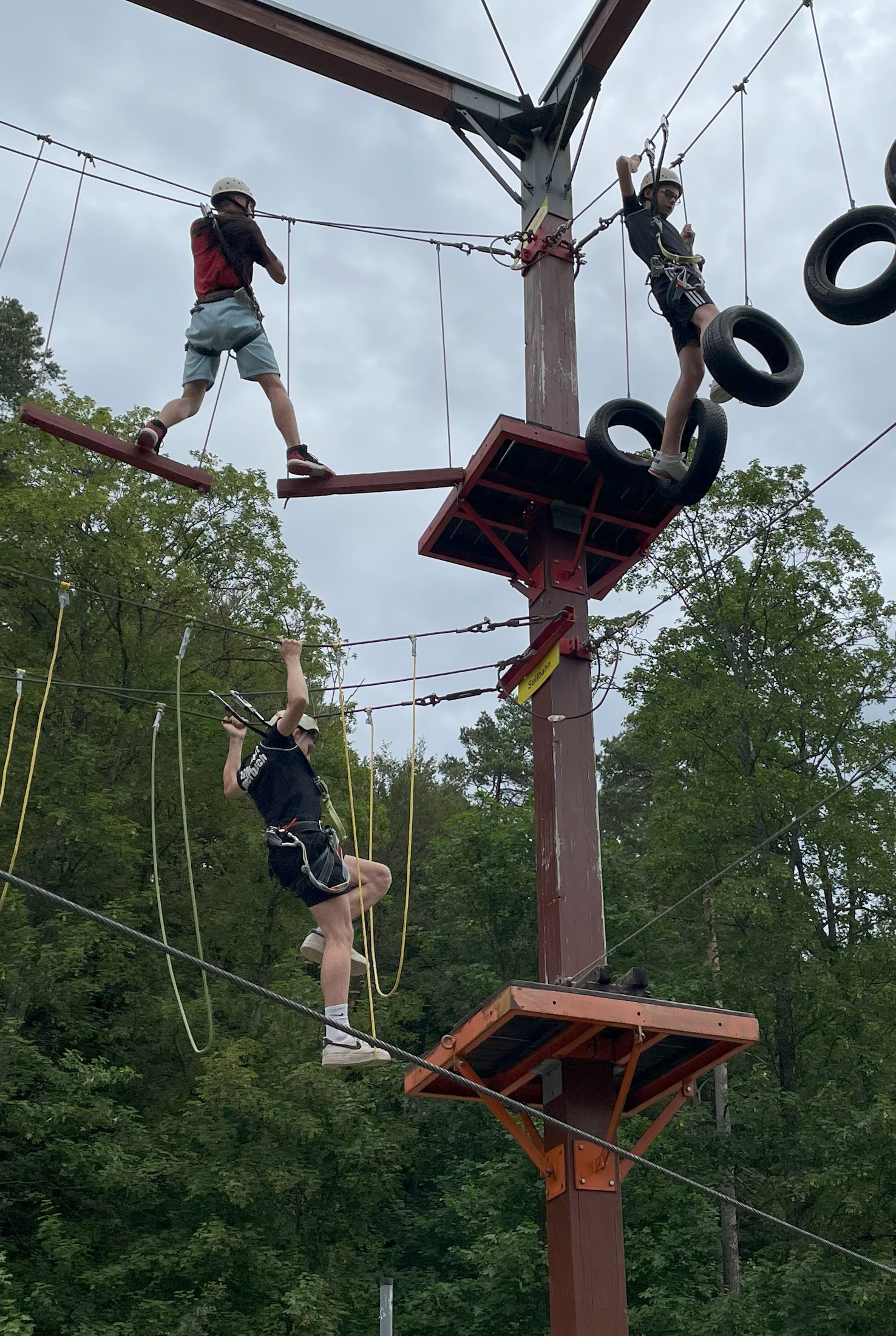 Rundenabschluss Kletterpark Erpfingen