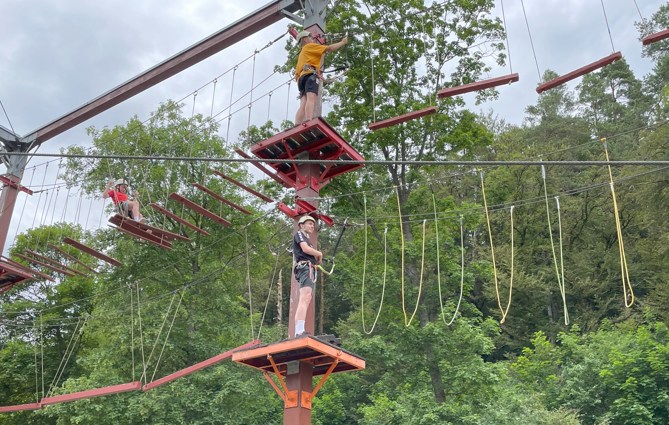 Rundenabschluss Kletterpark Erpfingen