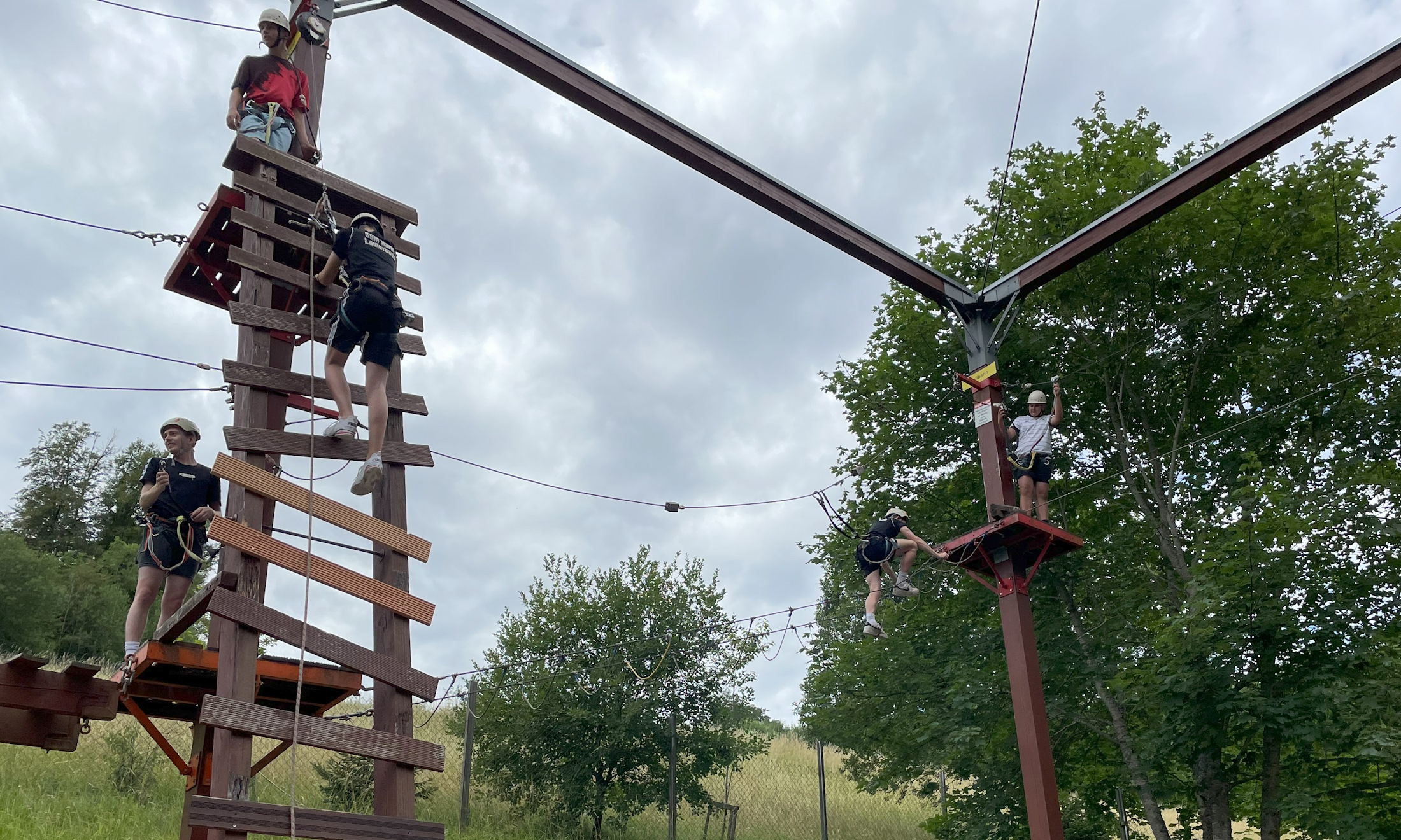 Rundenabschluss Kletterpark Erpfingen