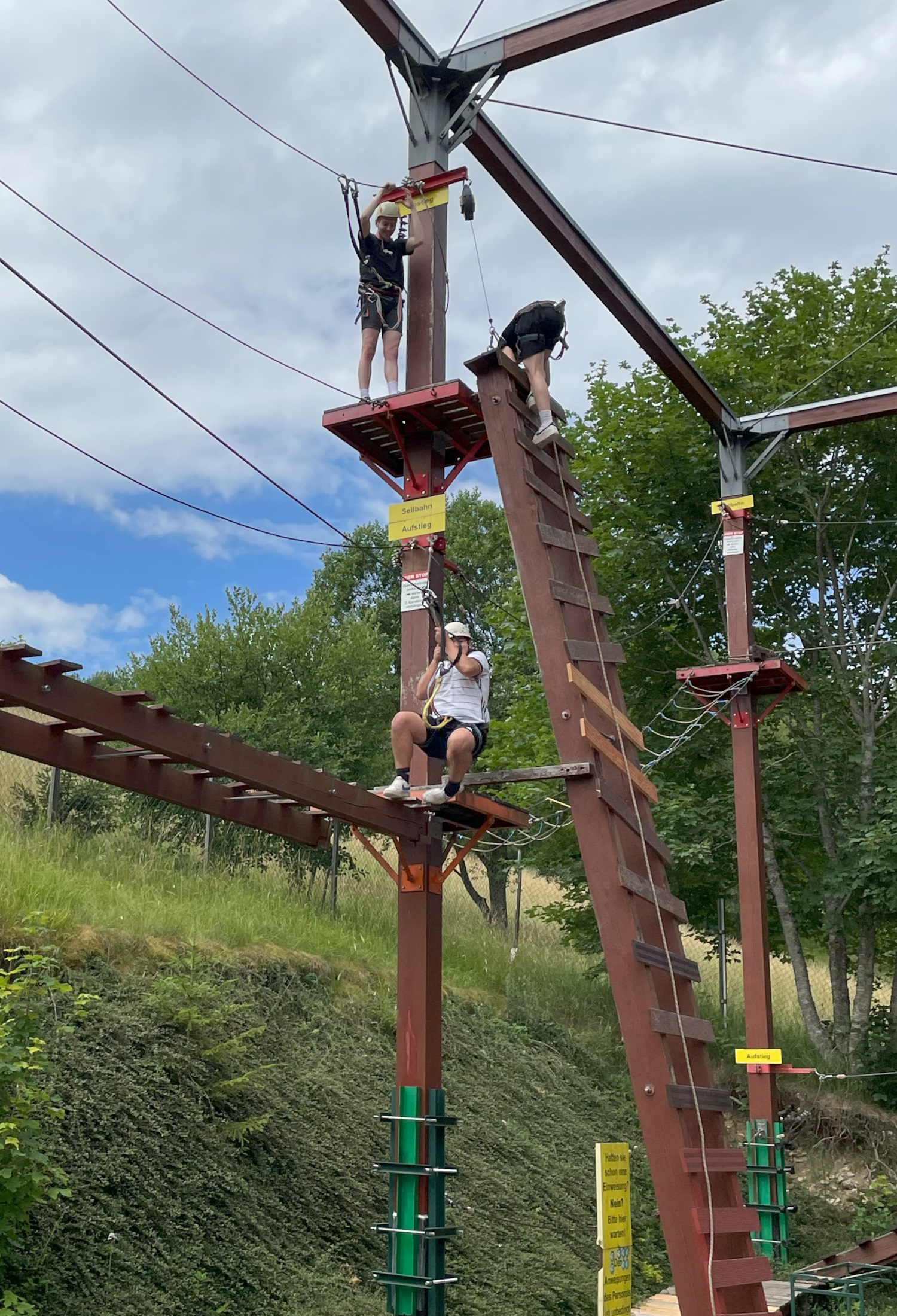 Rundenabschluss Kletterpark Erpfingen