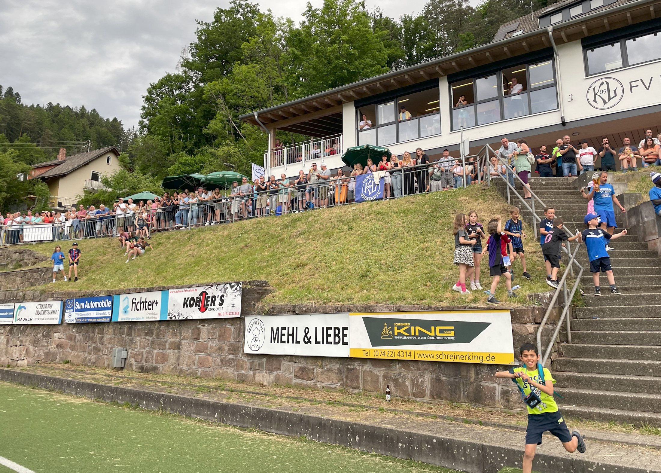 Vor dem Spiel gegen Villingendorf