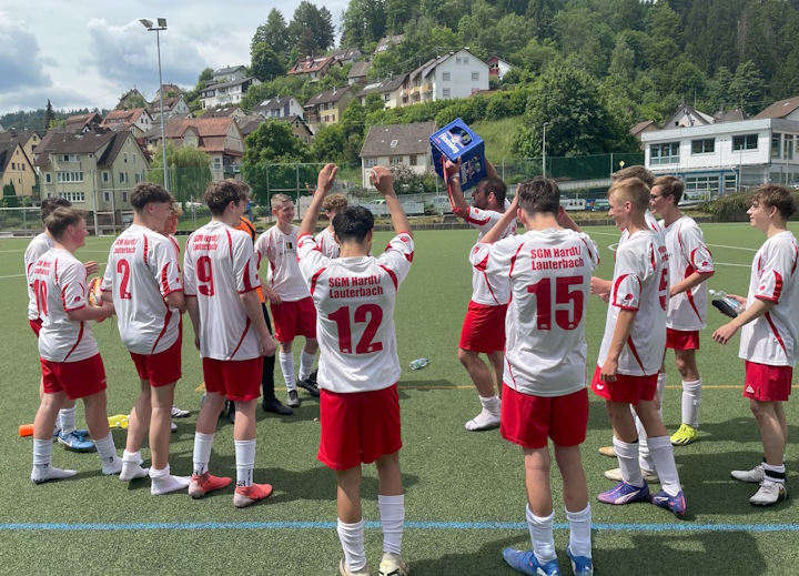 Beim Feiern noch etwas sch�chtern