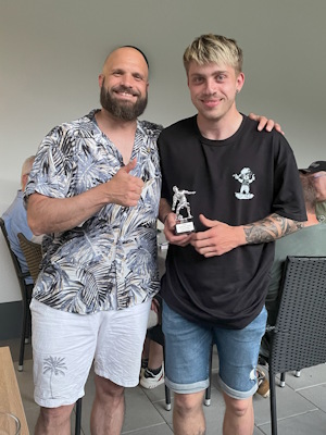 Rundenabschluss - Spieler des Jahres 2.Mannschaft Lukas Armbruster
