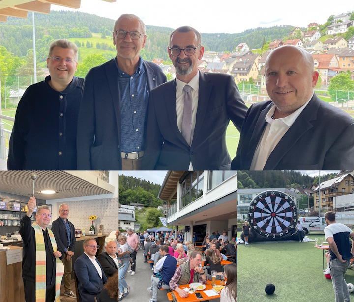 Sportheimeinweihung