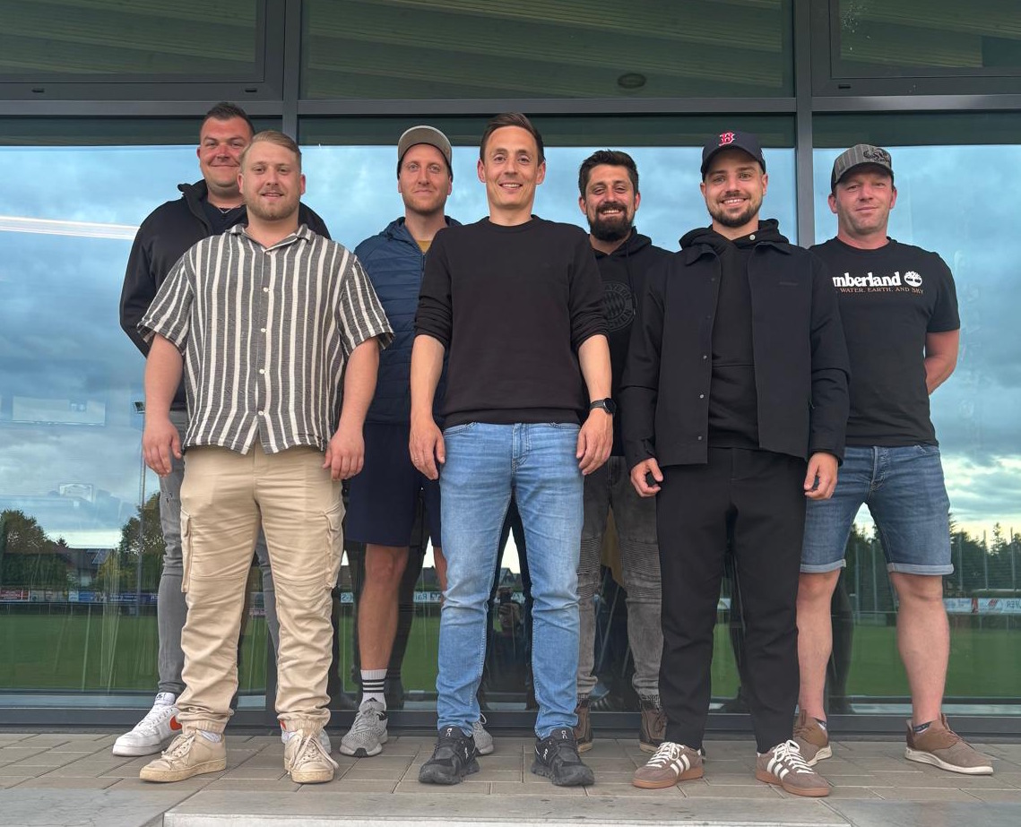 von links: Siegfried King, Thomas Hildbrand, Yannick Broghammer, Marco Lenz, Hannes Buchholz, Thomas Pfaff