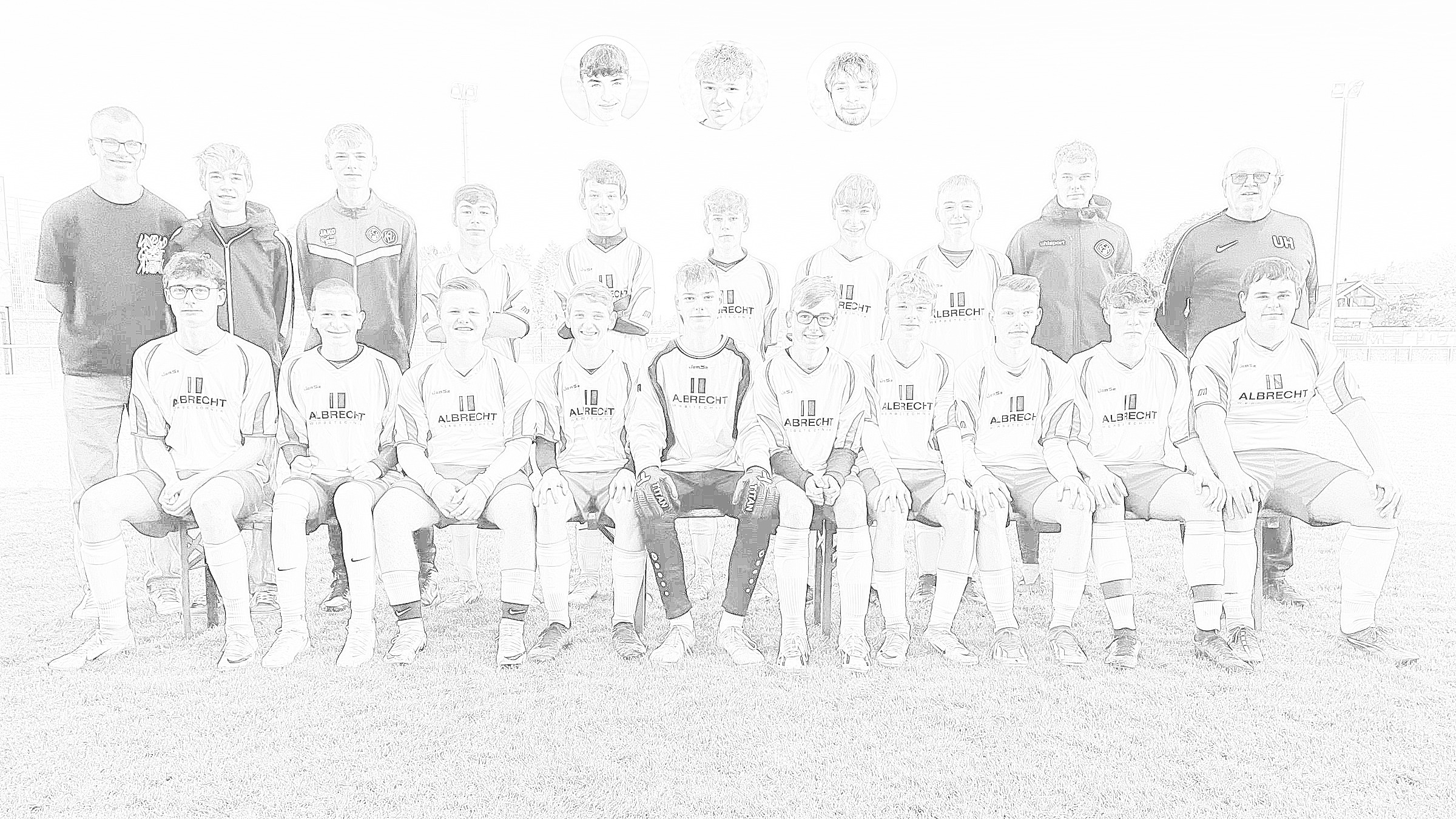 Die B-Junioren der SGM Lauterbach / Hardt Saison 2025/2026