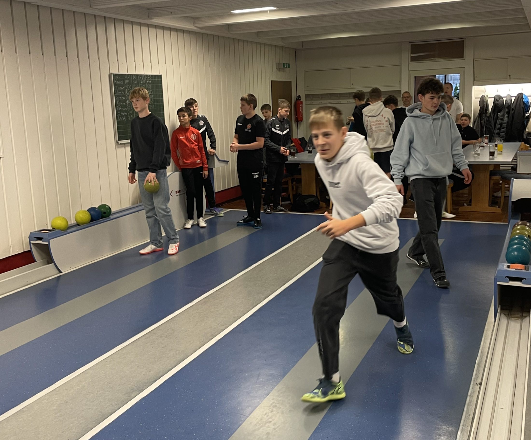 Vorrundenabschluss der C-Jugend im Stammhaus