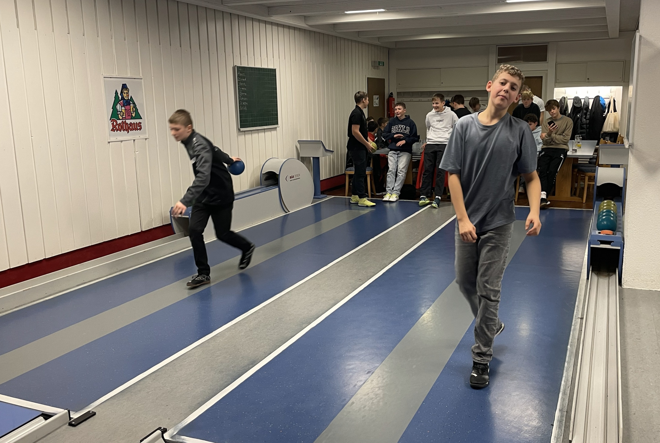 Vorrundenabschluss der C-Jugend im Stammhaus