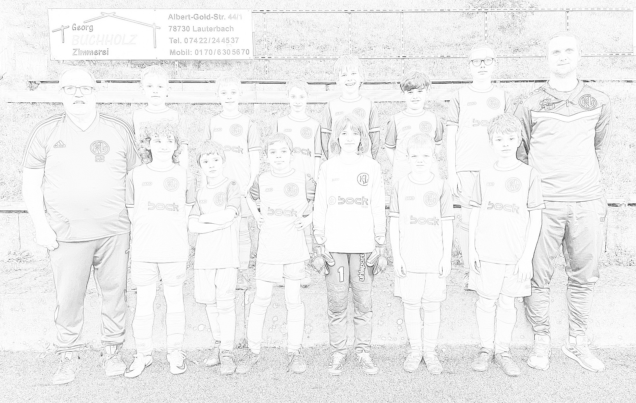 Die E-Junioren der Kickers Saison 2025/2026