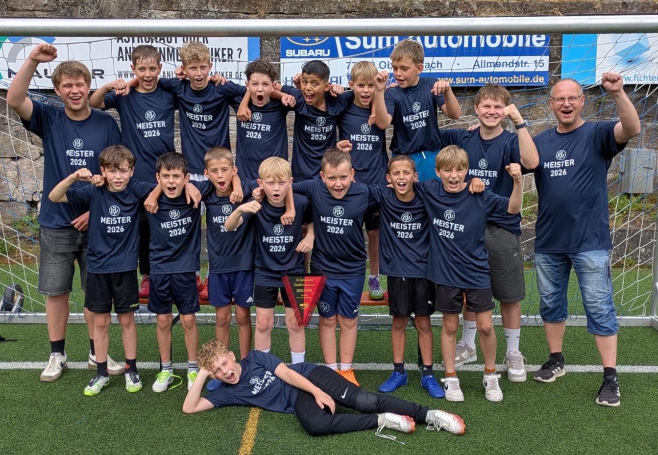 E-Jugend Meister Kreisstaffel 17 Saison 2025/2026